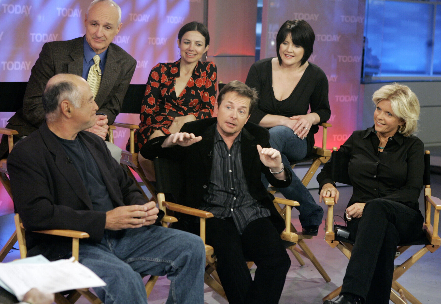 2008: Michael J. Fox at 'Family Ties' reunion